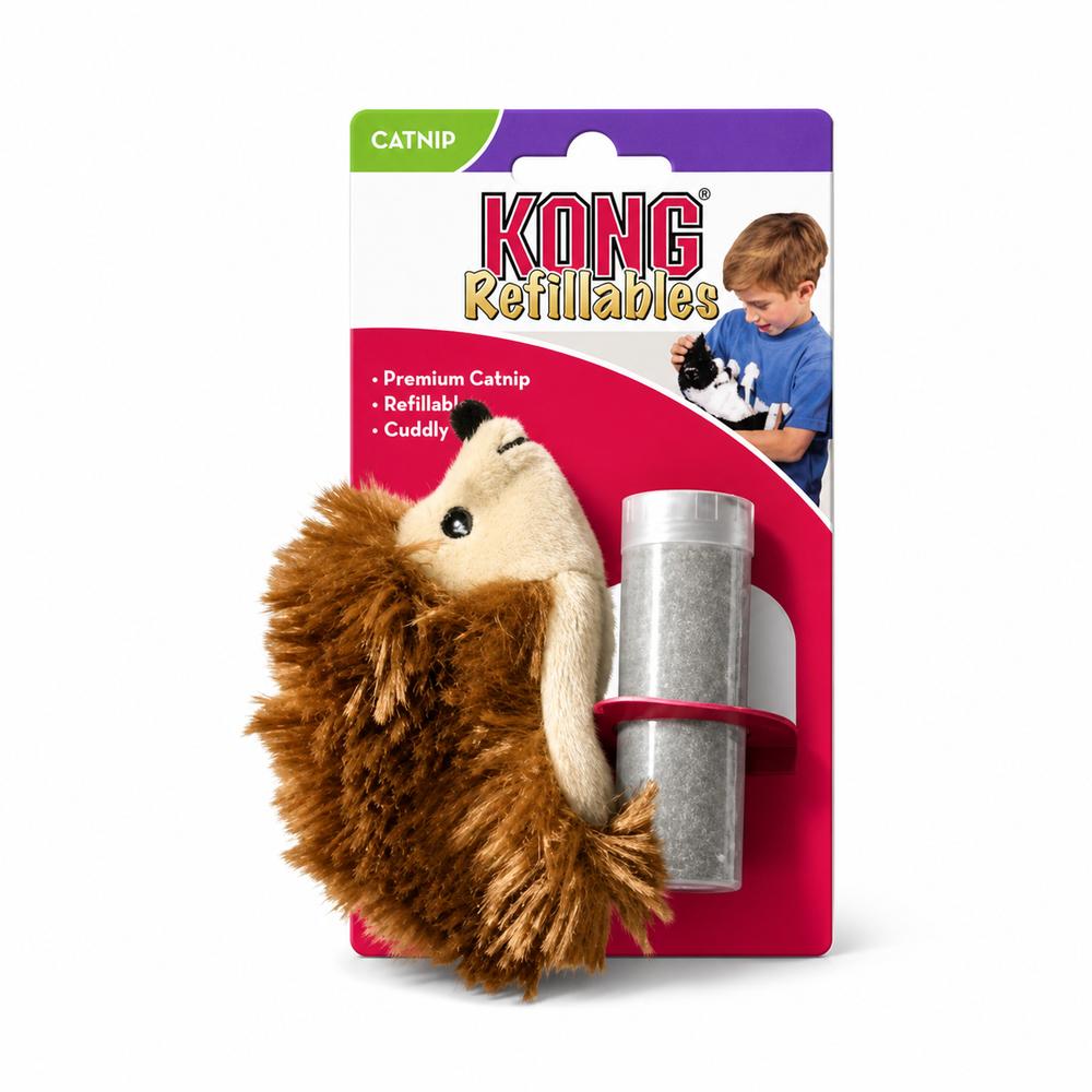 Kong kattaleikfang broddgöltur með kattamintu