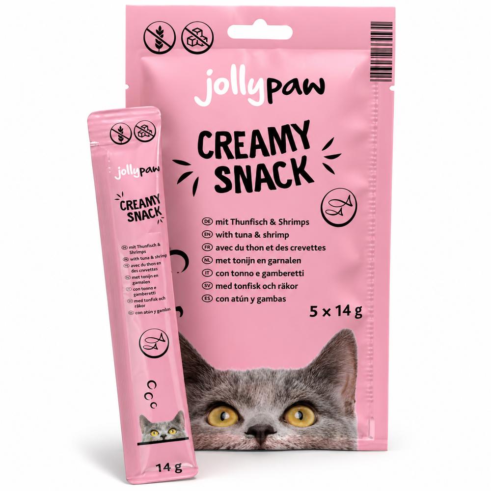 Trixie Creamy Snack með rækju – 5×14 g