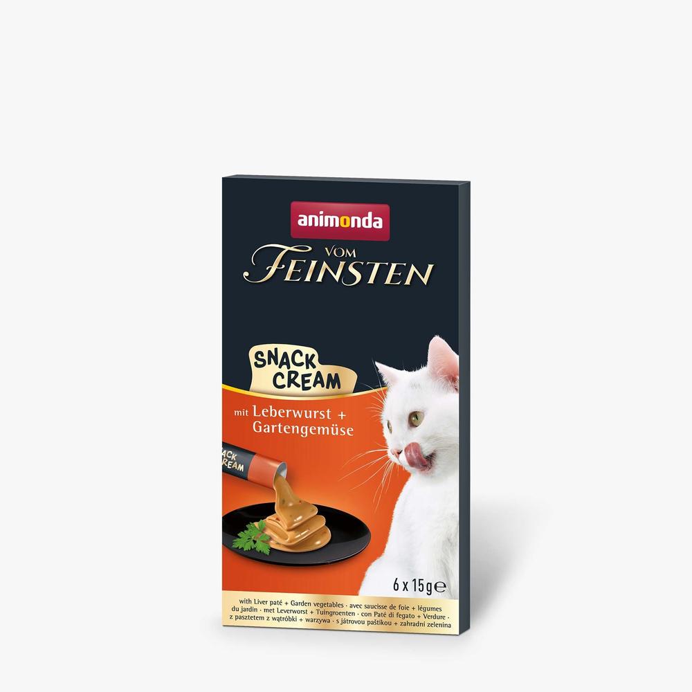 Ani.VF Cat Snack Cream Liver paté 6x15g 6