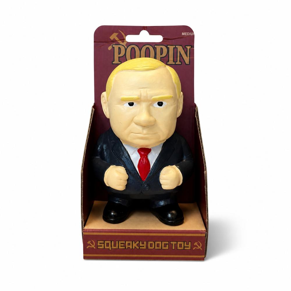 Poopin pípleikfang fyrir hunda – Medium 12 cm