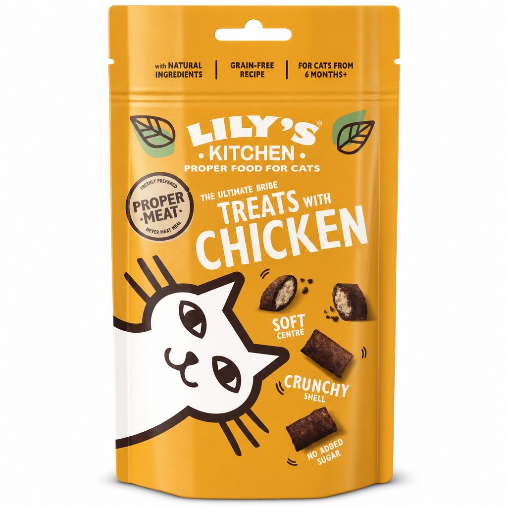 Cat Chicken Pillow Treats 60g 10