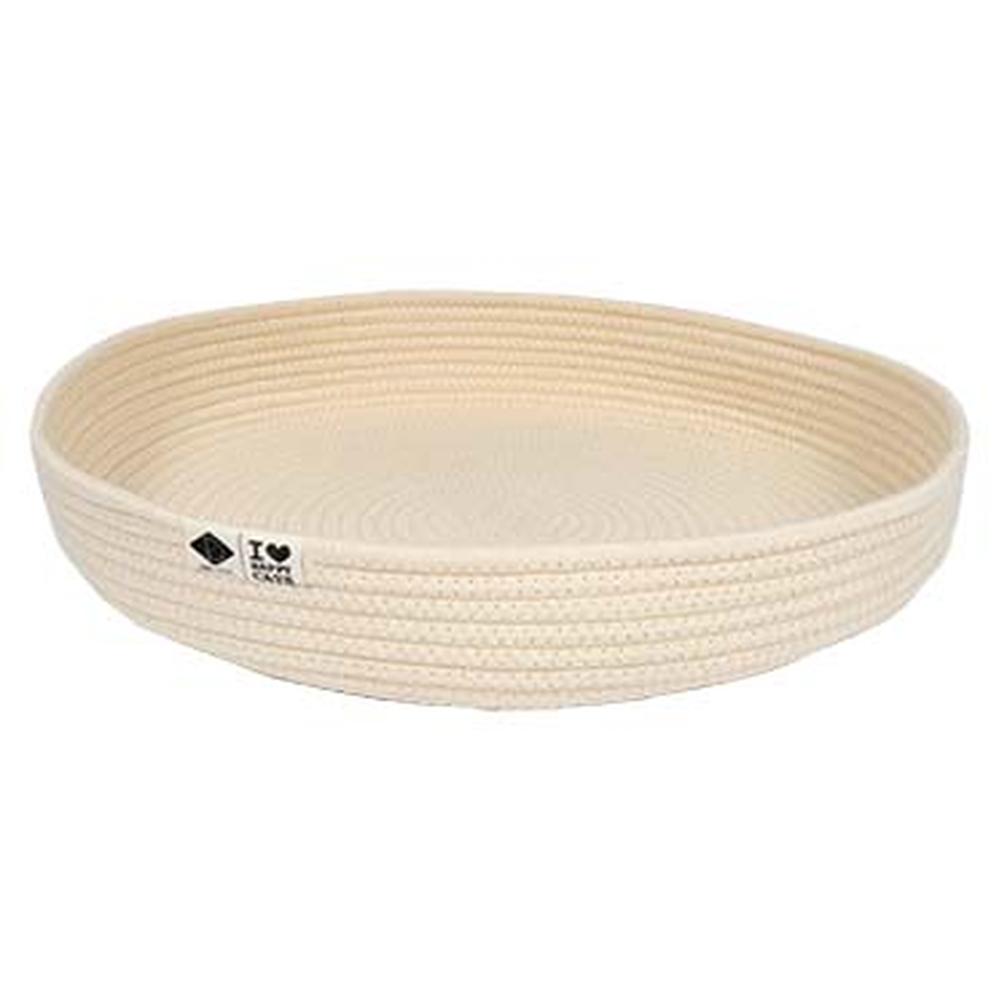 JESS kattakarfa – beige, 45×45×7 cm