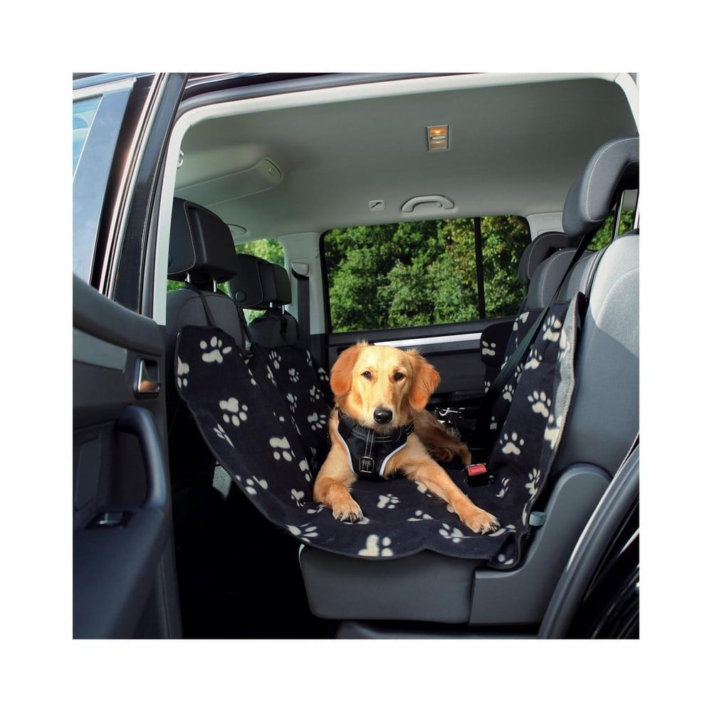 Car seat cover 1.40 x 1.45 m black/beige