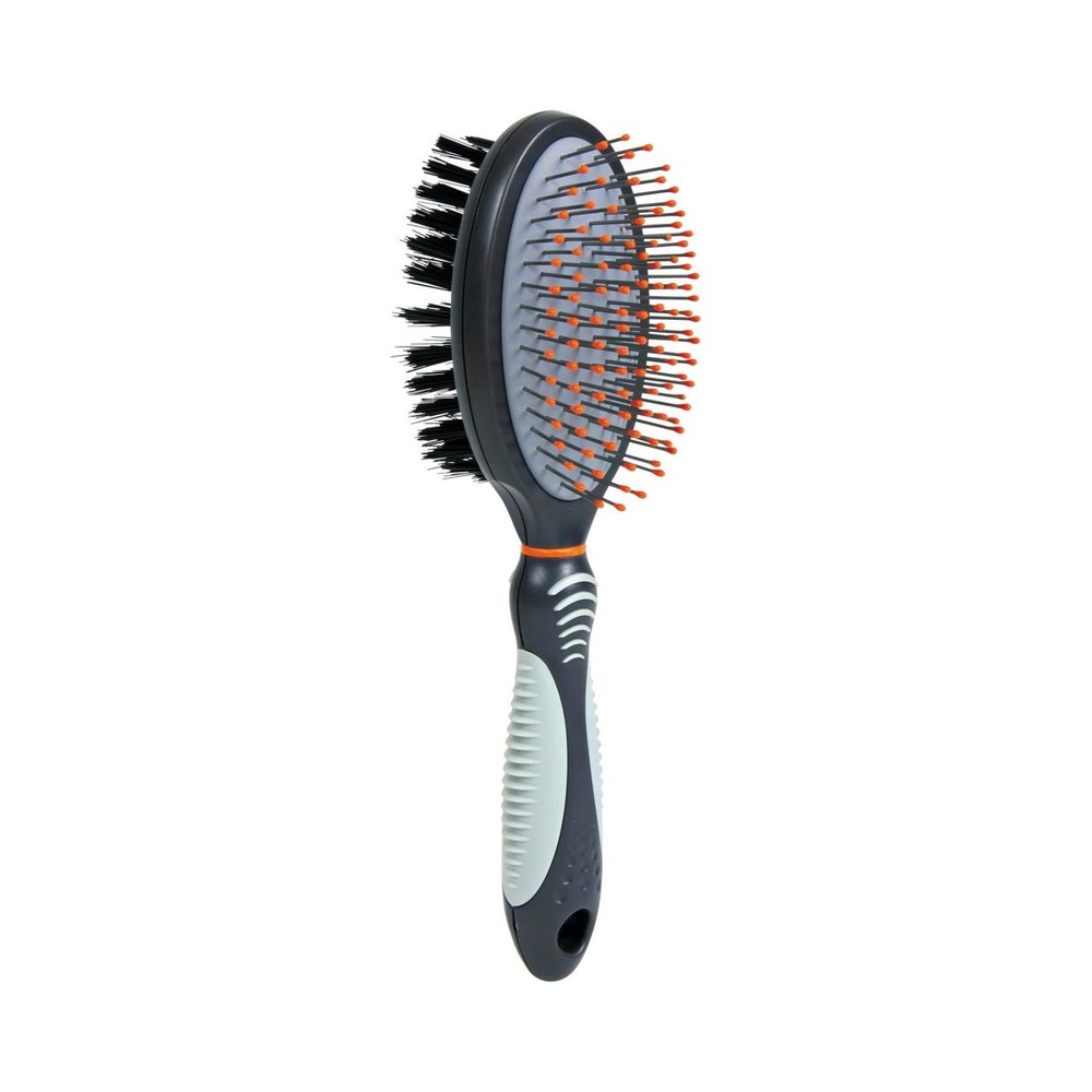 Brush double-sided plastic 6 x 23 cm