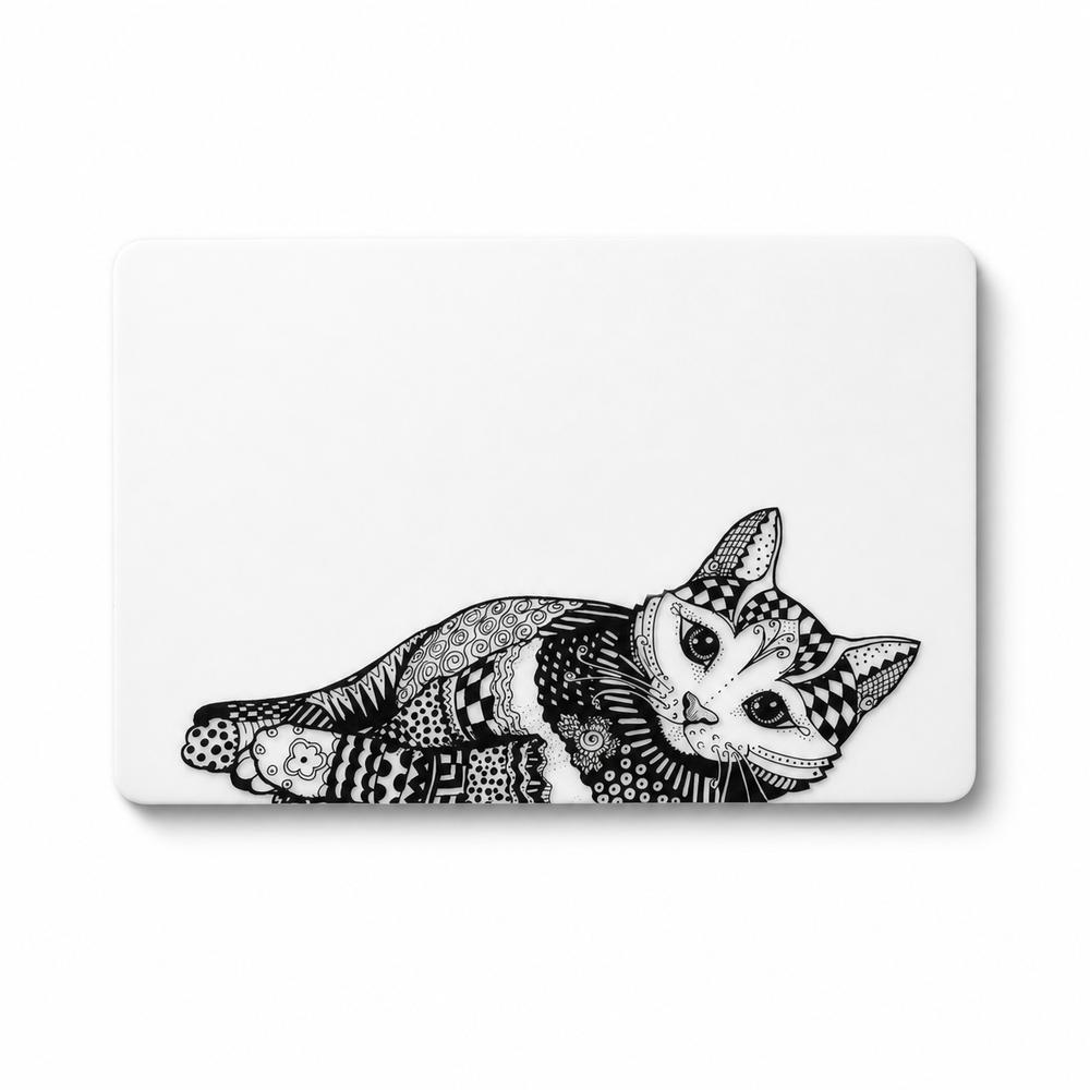 Trixie undirmotta fyrir ketti – hvít/svört, 44×28 cm