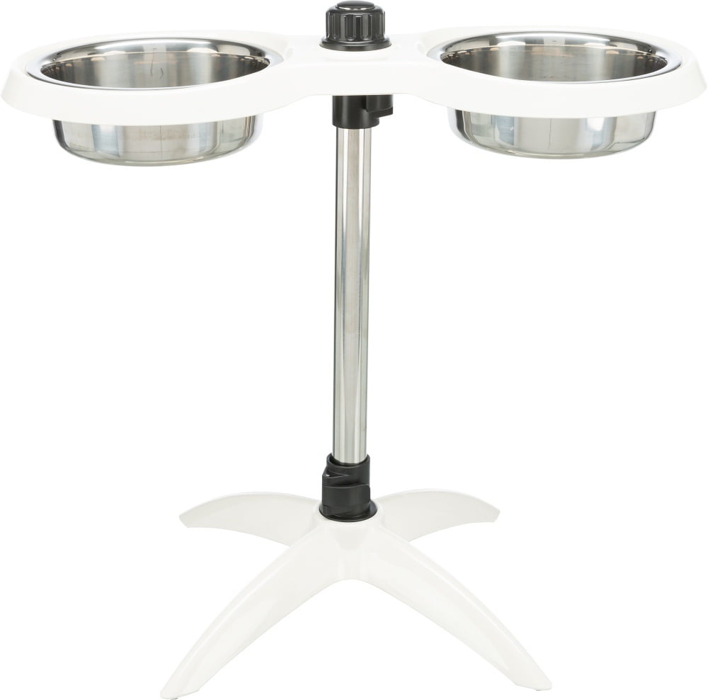 Dog bar melam/stainl. steel 2×1.6 l whi 1