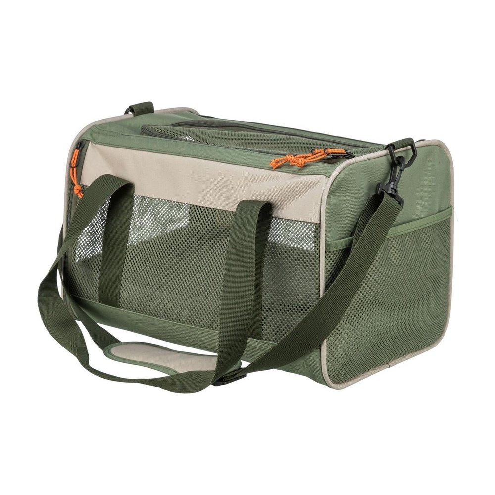 Marlon bag 27x27x43cm beige/green 1