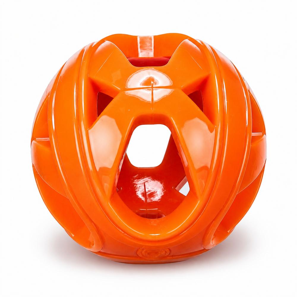 Trixie Honeycomb bolti, TPE – appelsínugulur, ø 6 cm