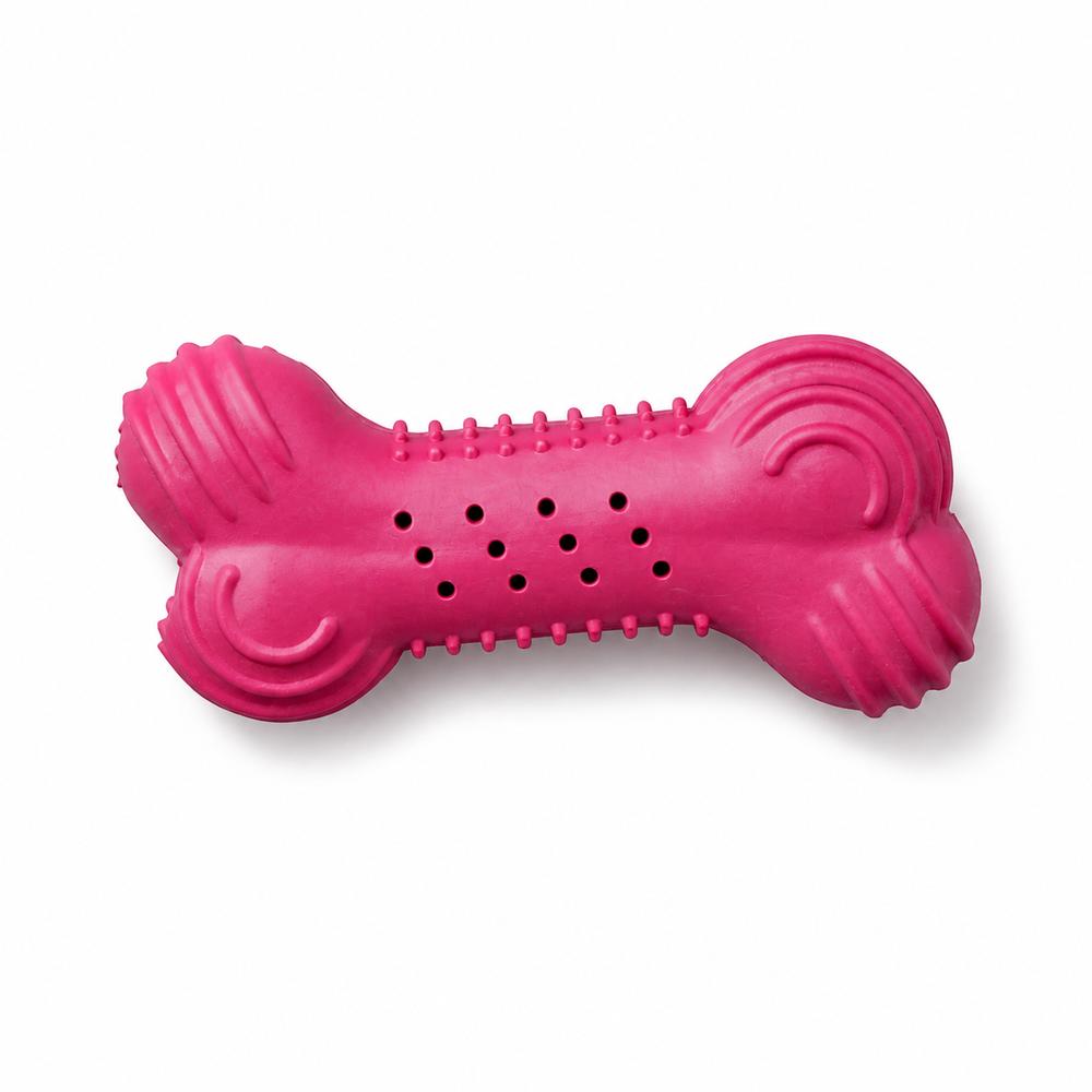 Trixie skrjáfandi bein úr náttúrulegu gúmmíi – 11 cm