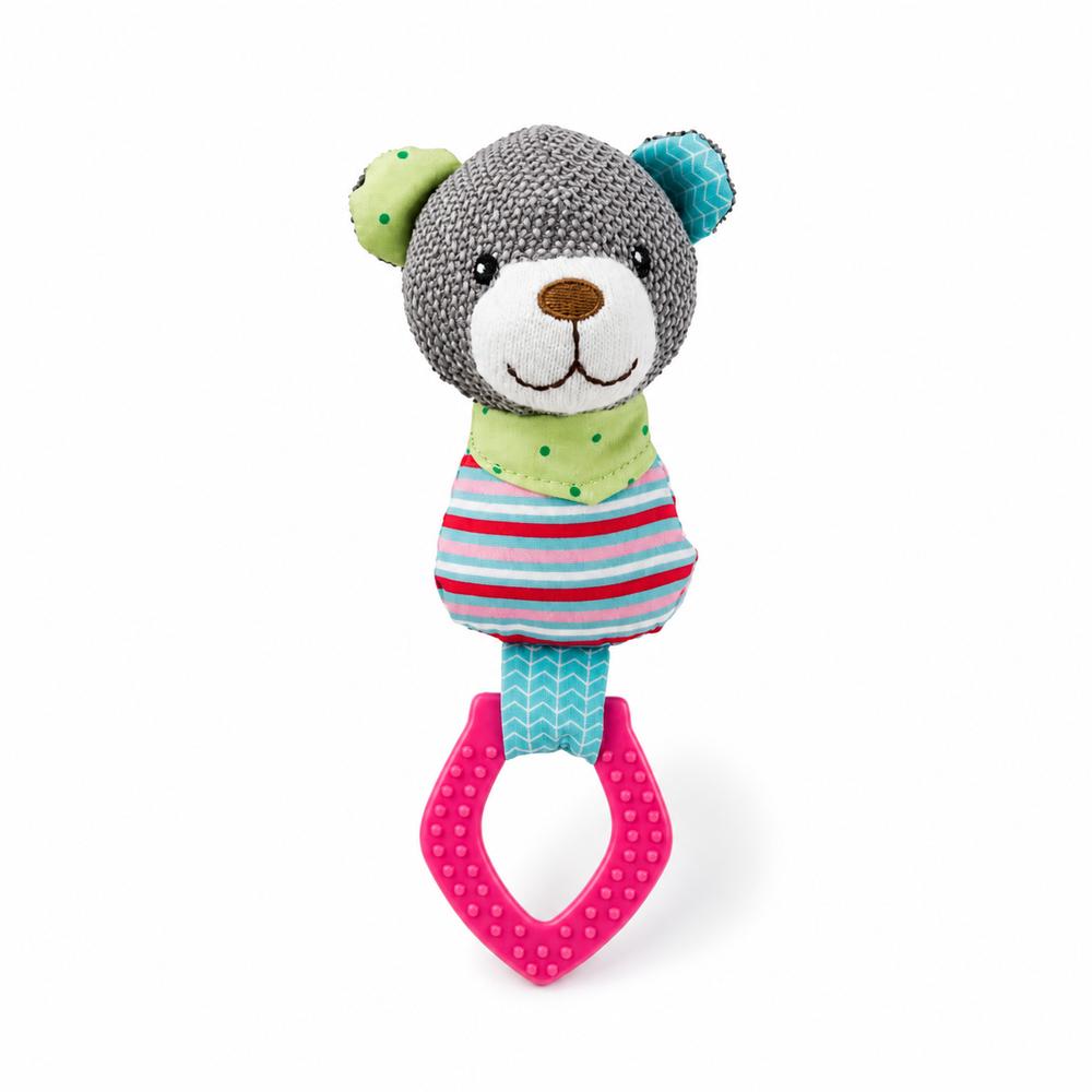 Trixie Junior mjúkdýr – björn með hring, 23 cm