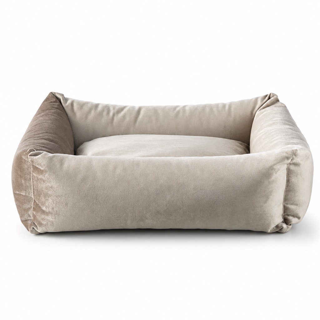 Malia bed square 65 x 55cm gold-sand