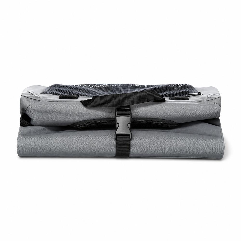 Trixie mjúkt ferðabúr – grátt XS–S 50×33×36 cm