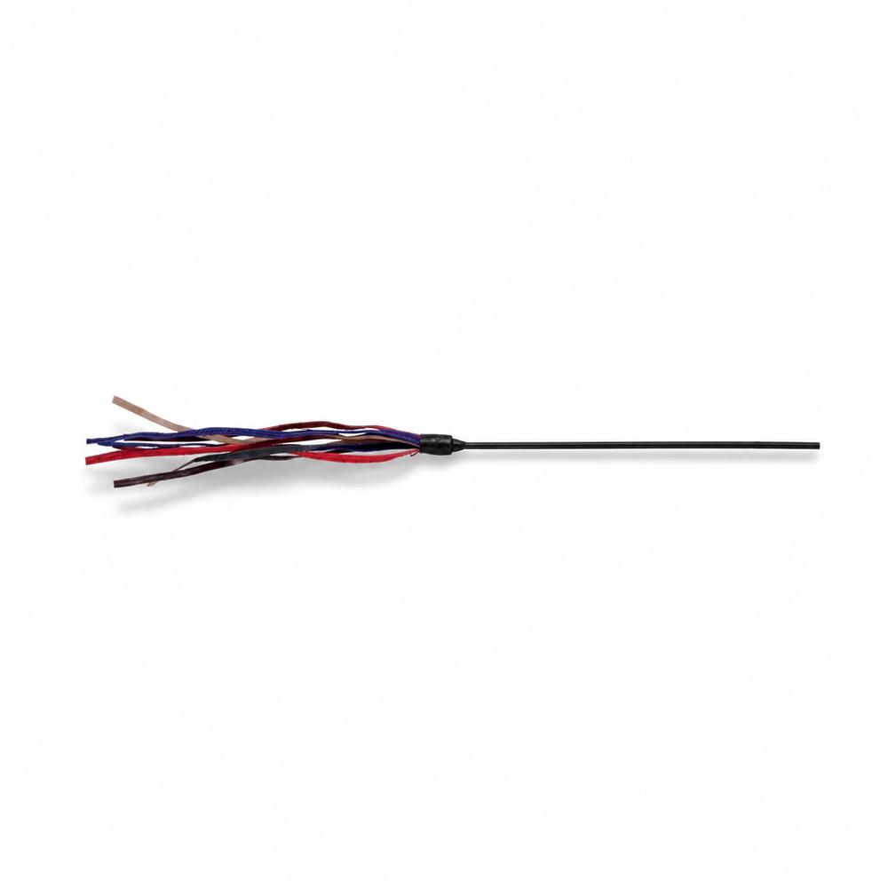 veiðistöng með leður 65cm