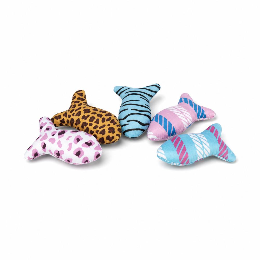 Trixie mjúkdýr fiskur með kattamintu – 8 cm