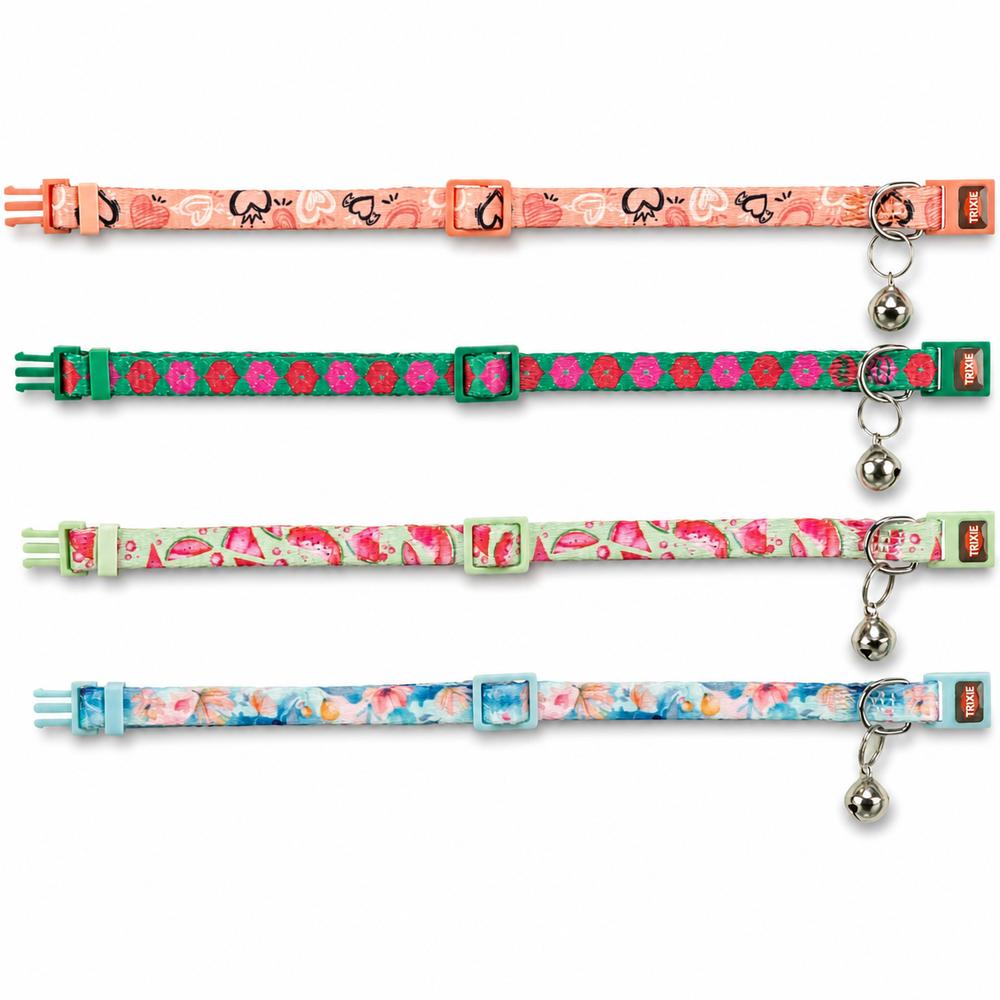 Trixie kattaól – blómavaldsmynstur, 19–31 cm, slembilitir