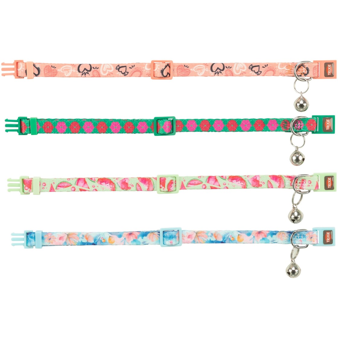 Cat collar flower power 19-31cm vari