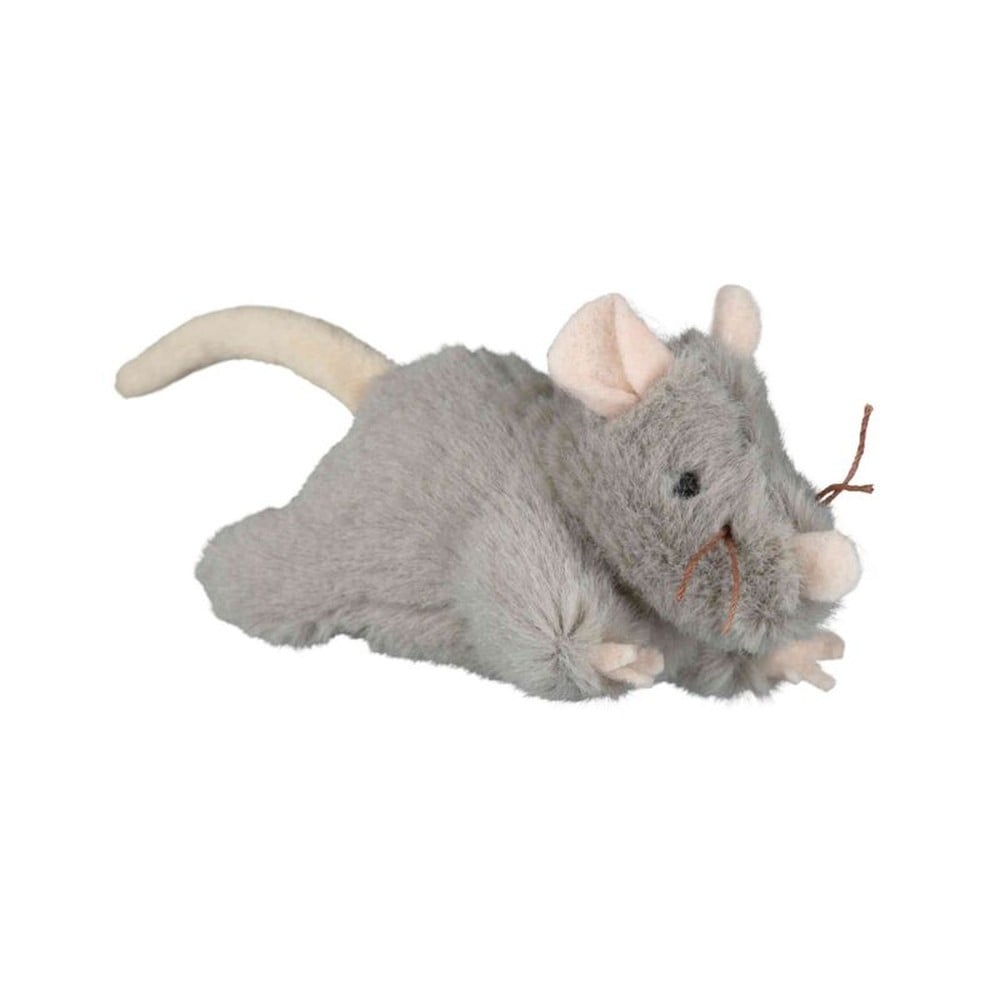 Mouse m.hljóði plush catnip 15 cm