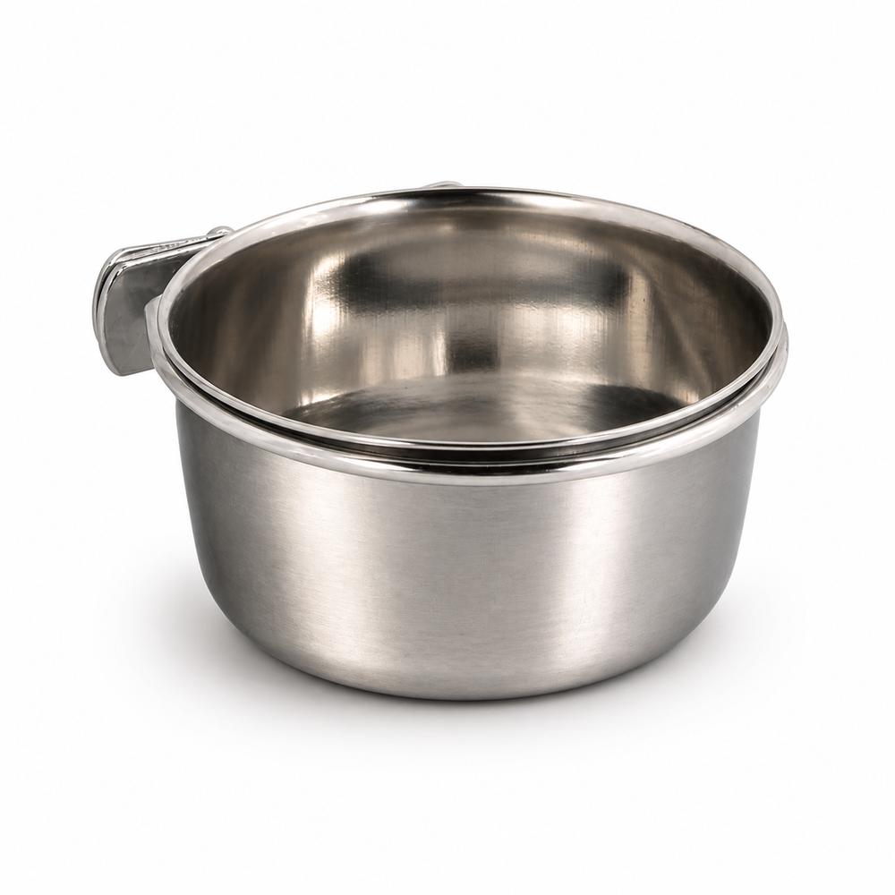 Trixie stálskál með skrúffestingu – 600 ml