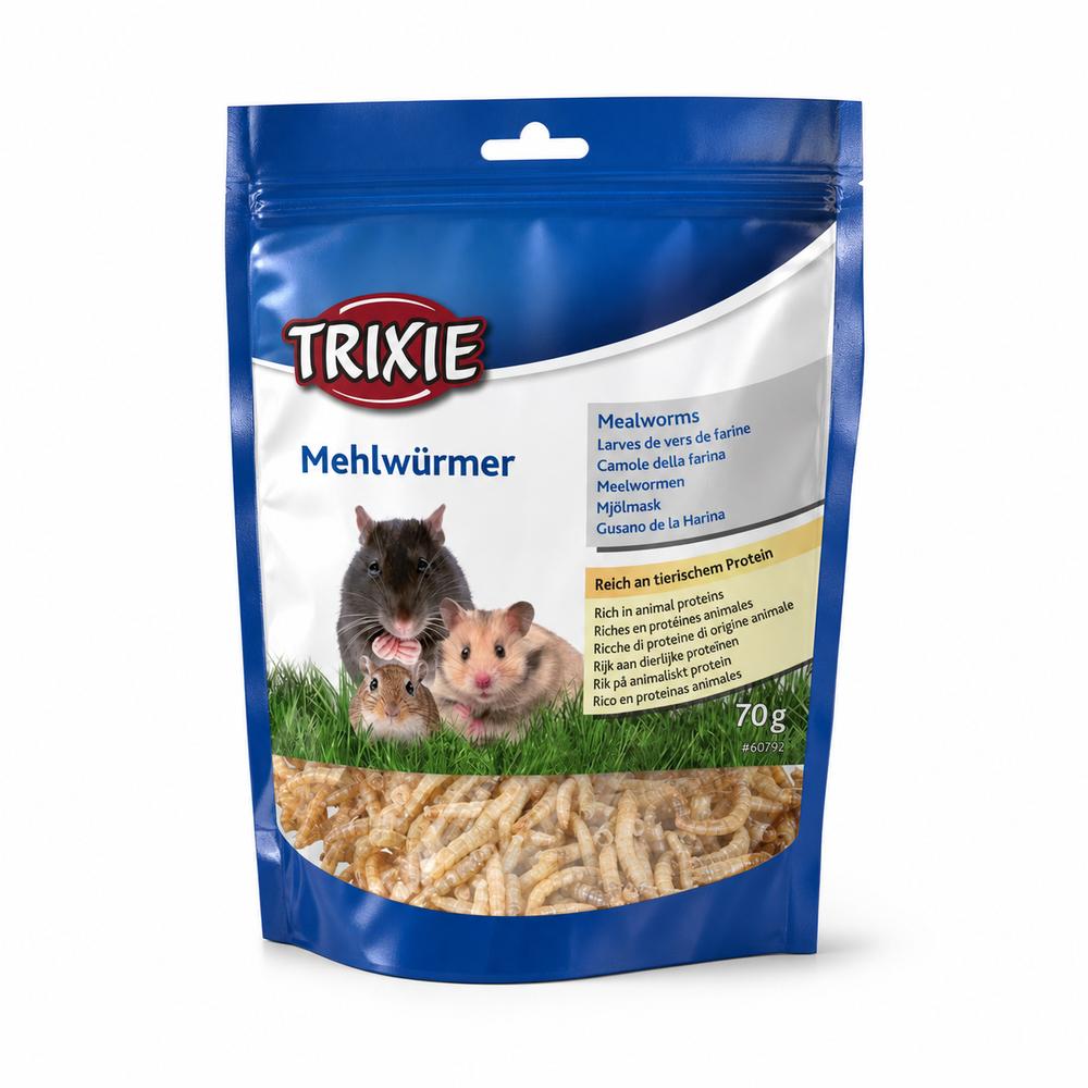 Mjölormar þurrkaðir 70g