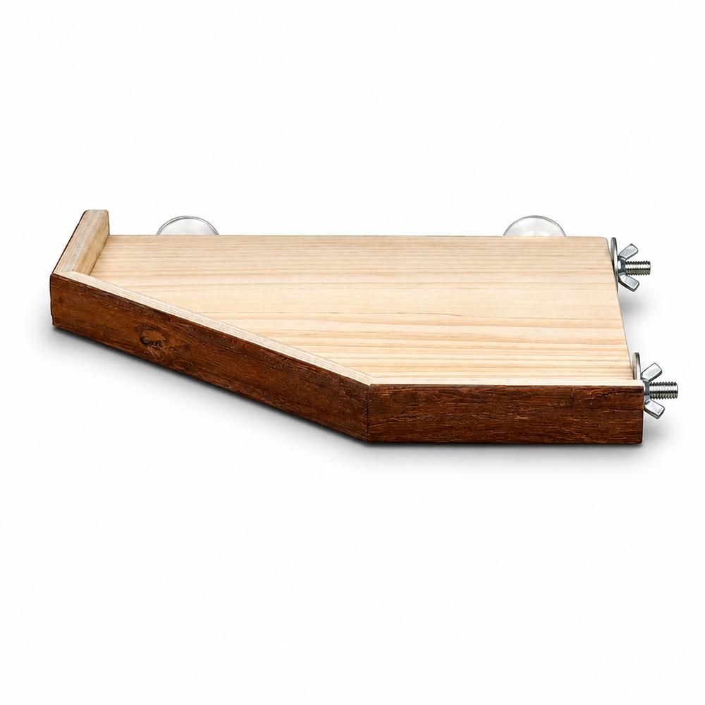 Trixie Natural Living skýli með palli – 33 cm