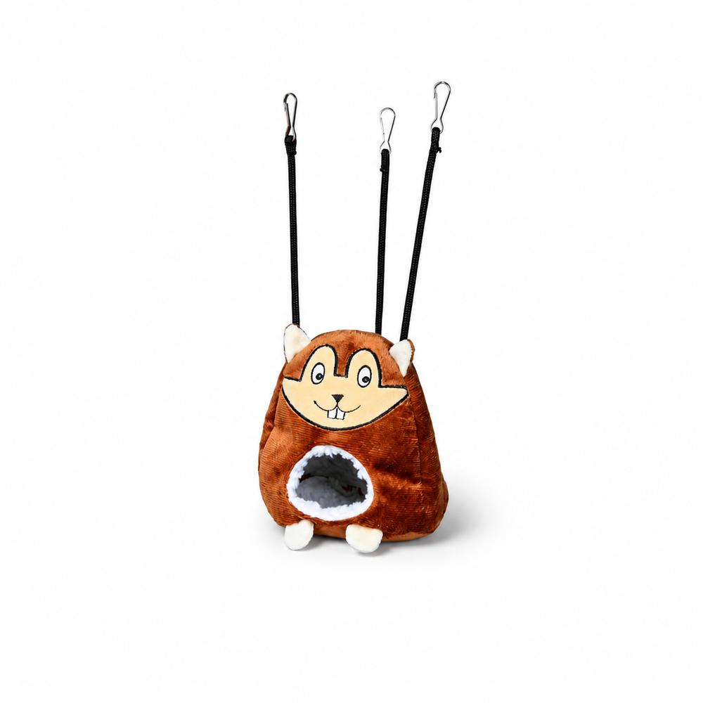 Nagdýratjald cuddly brúnt