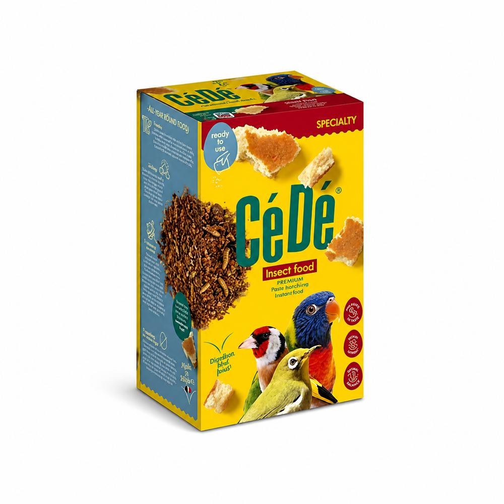 CéDé skordýrafóður – 600 g
