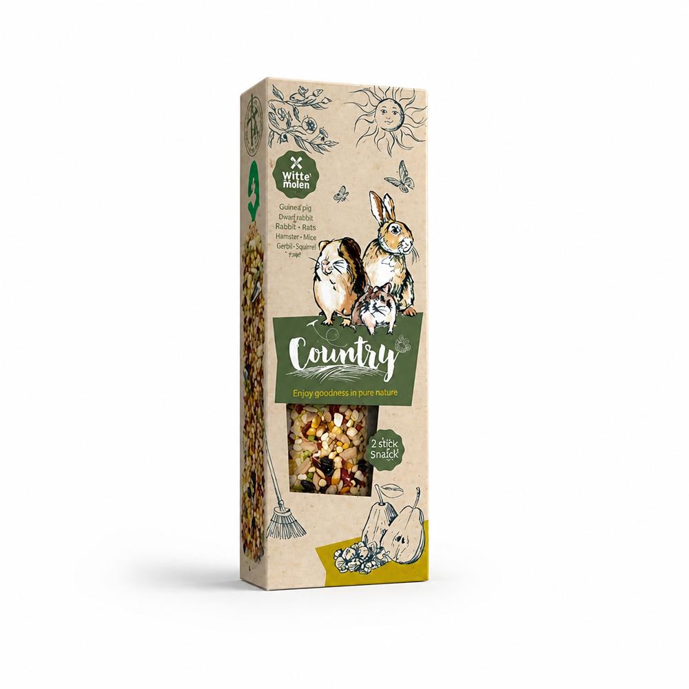 Country  Chew sticks cranberry & pear 2stk – 110g