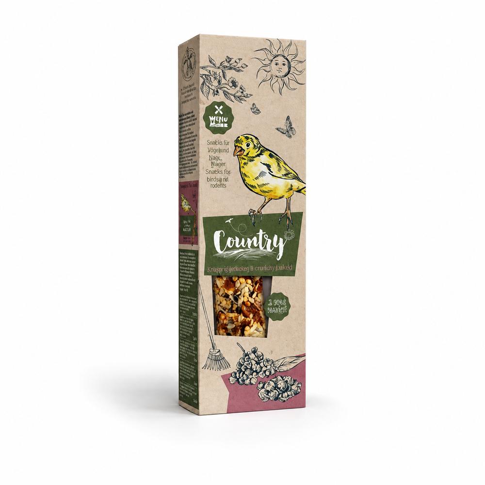 Country seed sticks canary elder- & cranberry 2stk/60g