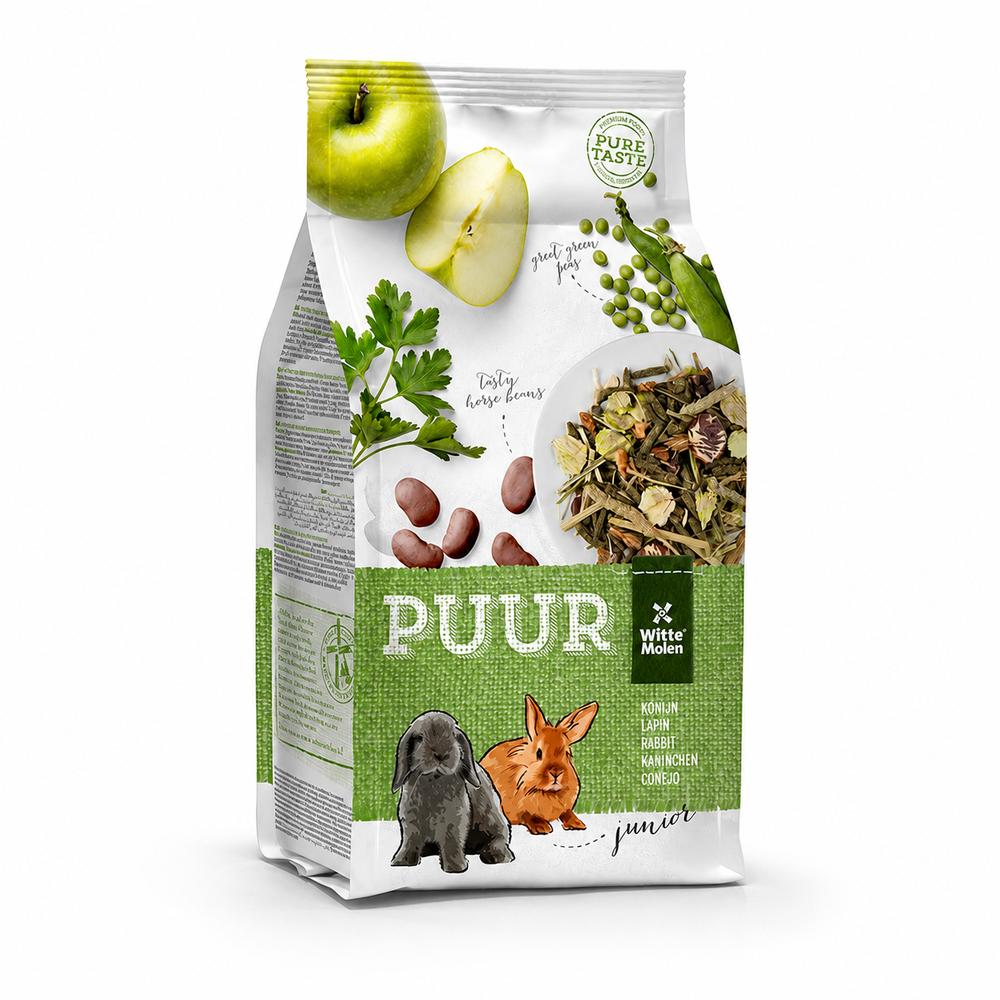 Witte Molen Puur kanínufóður Junior – 600 g