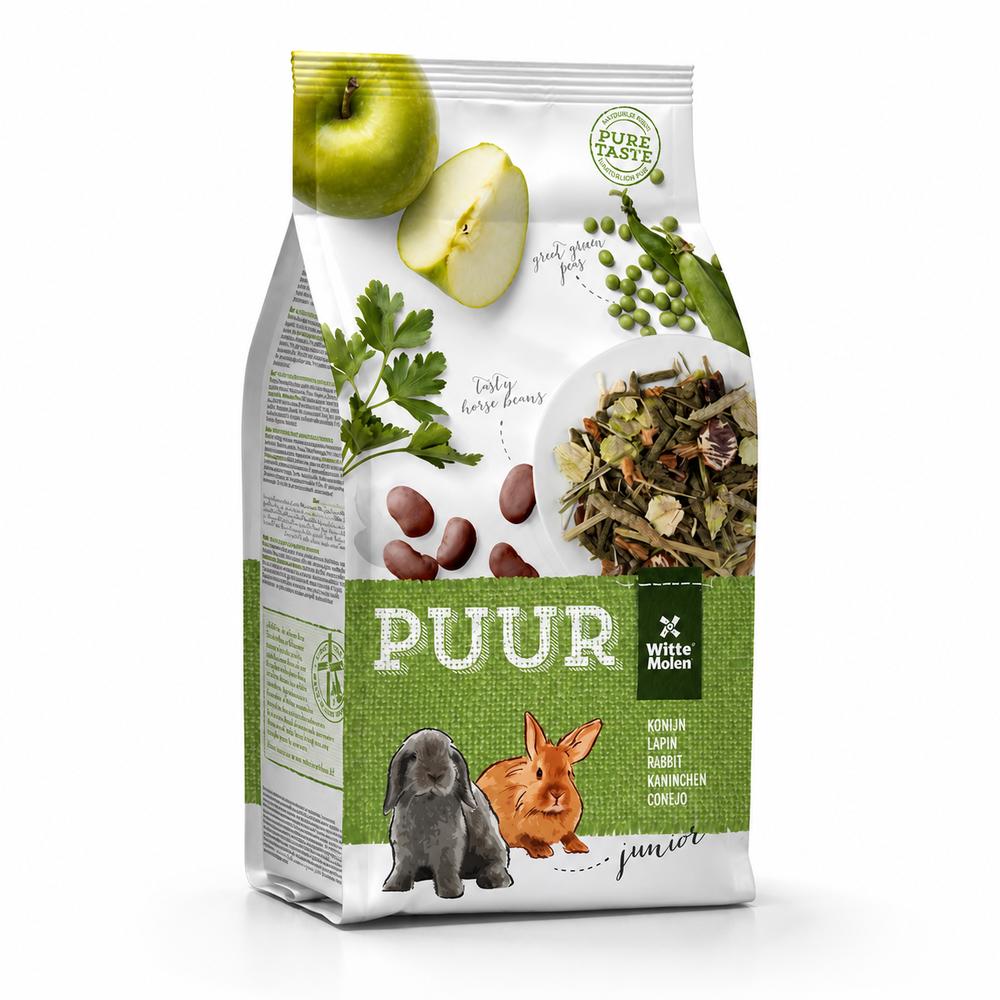 Witte Molen Puur kanínufóður Junior – 2 kg