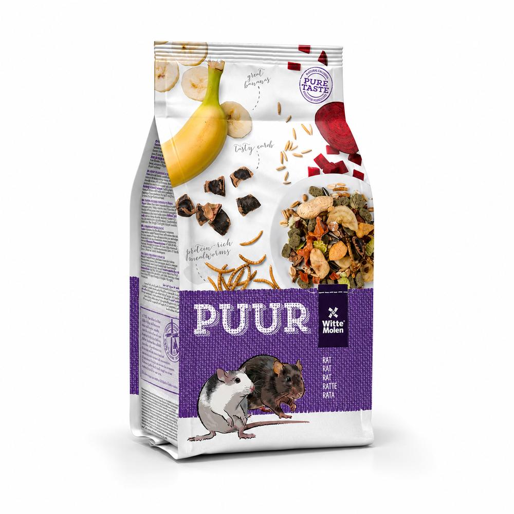 Witte Molen Puur rottufóður – 800 g