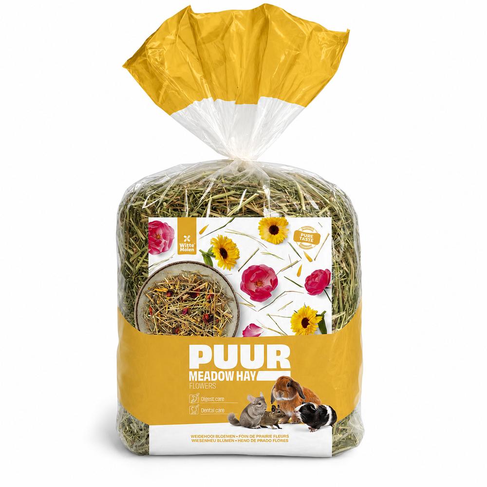 PUUR engjahey með blómum – 500 g