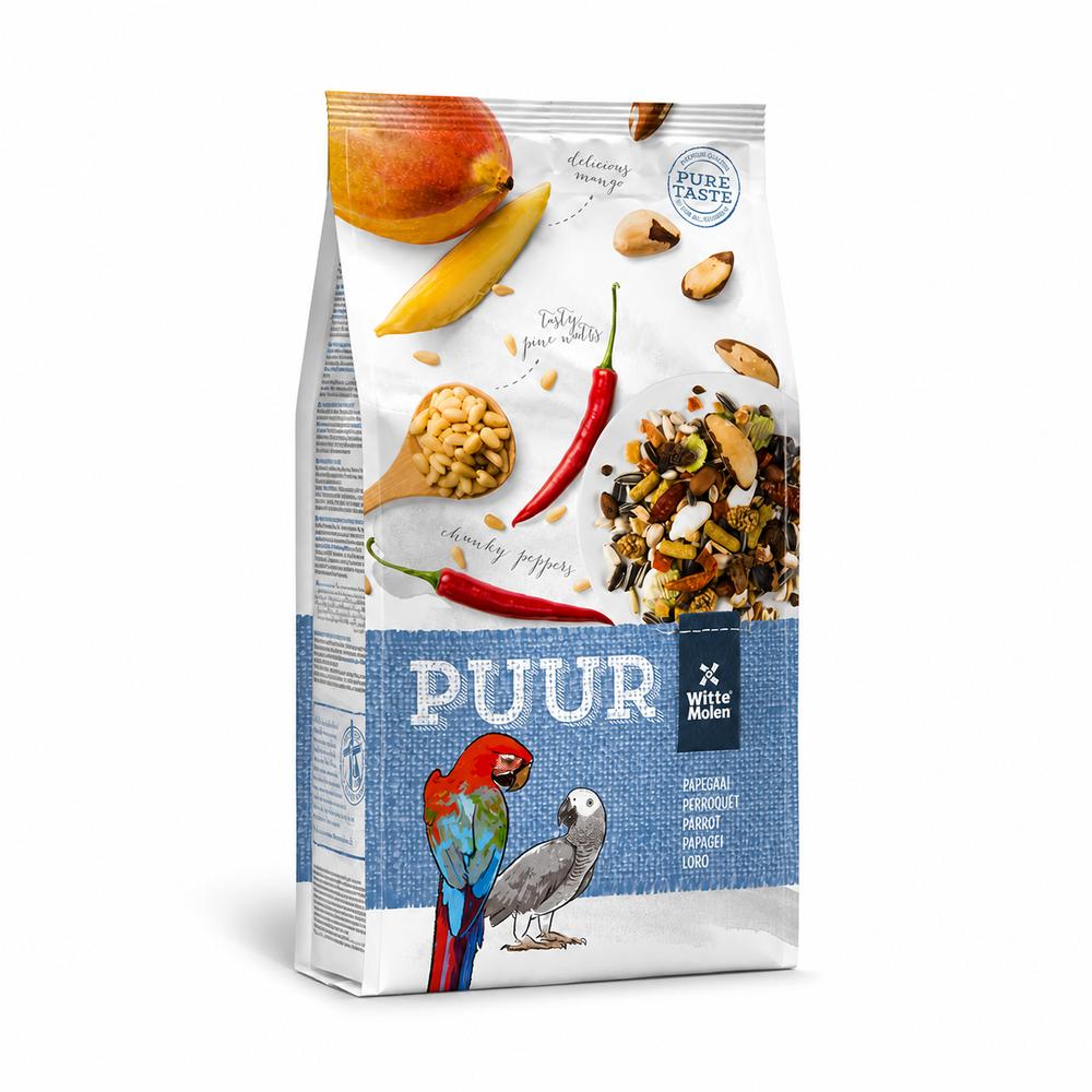 Witte Molen Puur fóður fyrir páfagauka – 9 kg