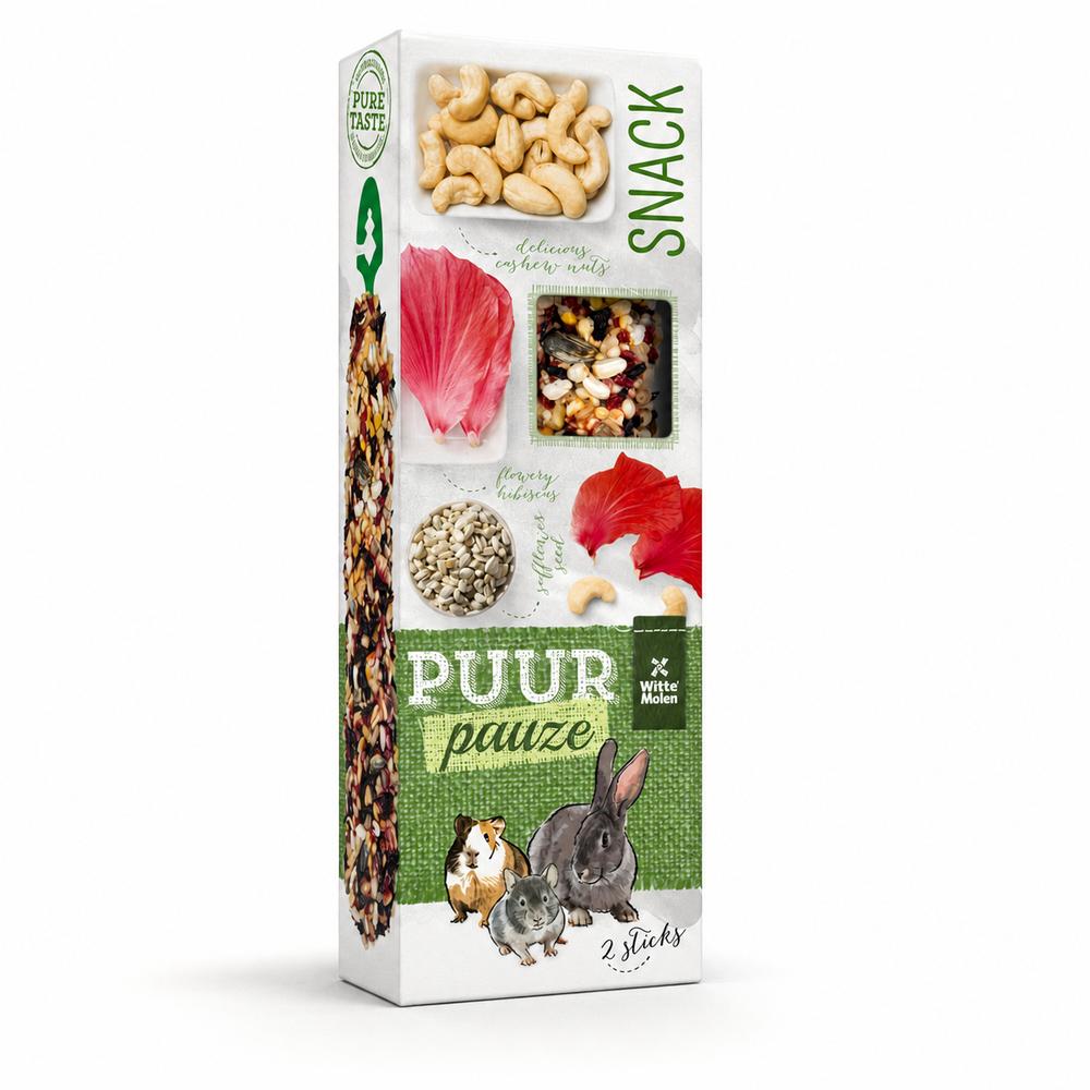 Witte Molen PUUR Pauze nagprik – hibiskus og kasjúhnetur