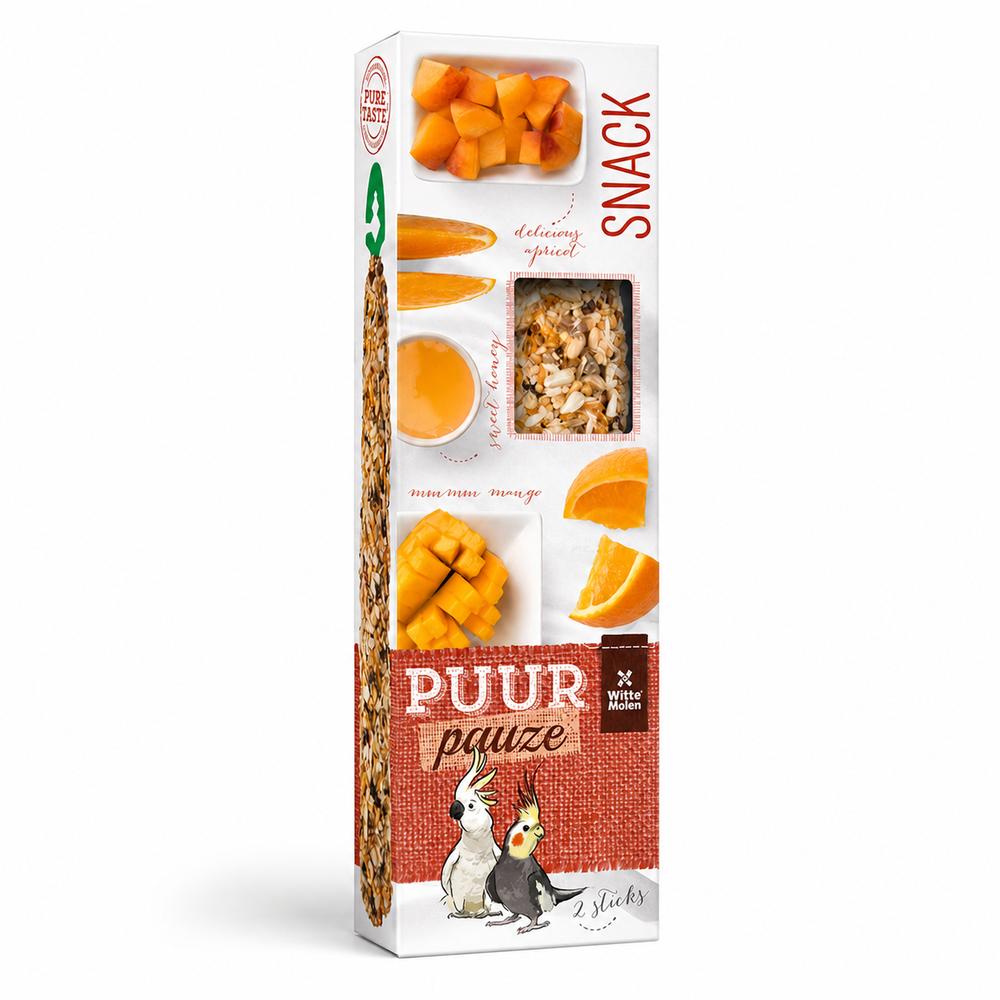Witte Molen Puur Pauze nammiprik fyrir stóra gára og kakadúa – 140 g