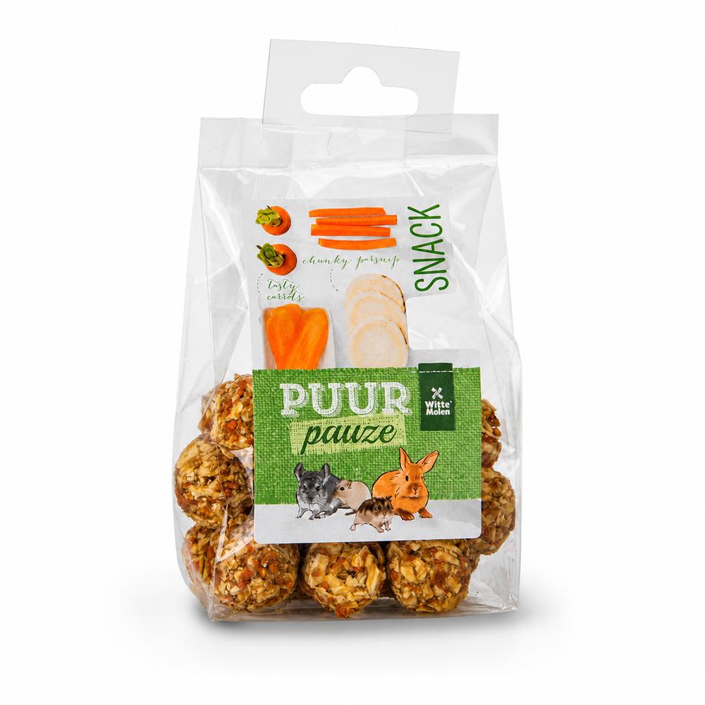 Puur Pauze Vegetable Ball Carrot & Parsnip 100Gr