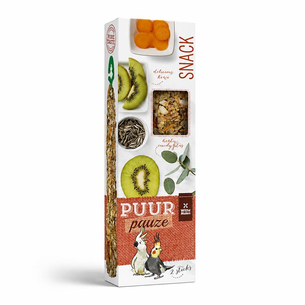 Witte Molen Puur Pauze nammiprik fyrir kakadúa með kíví og evkalyptus – 140 g