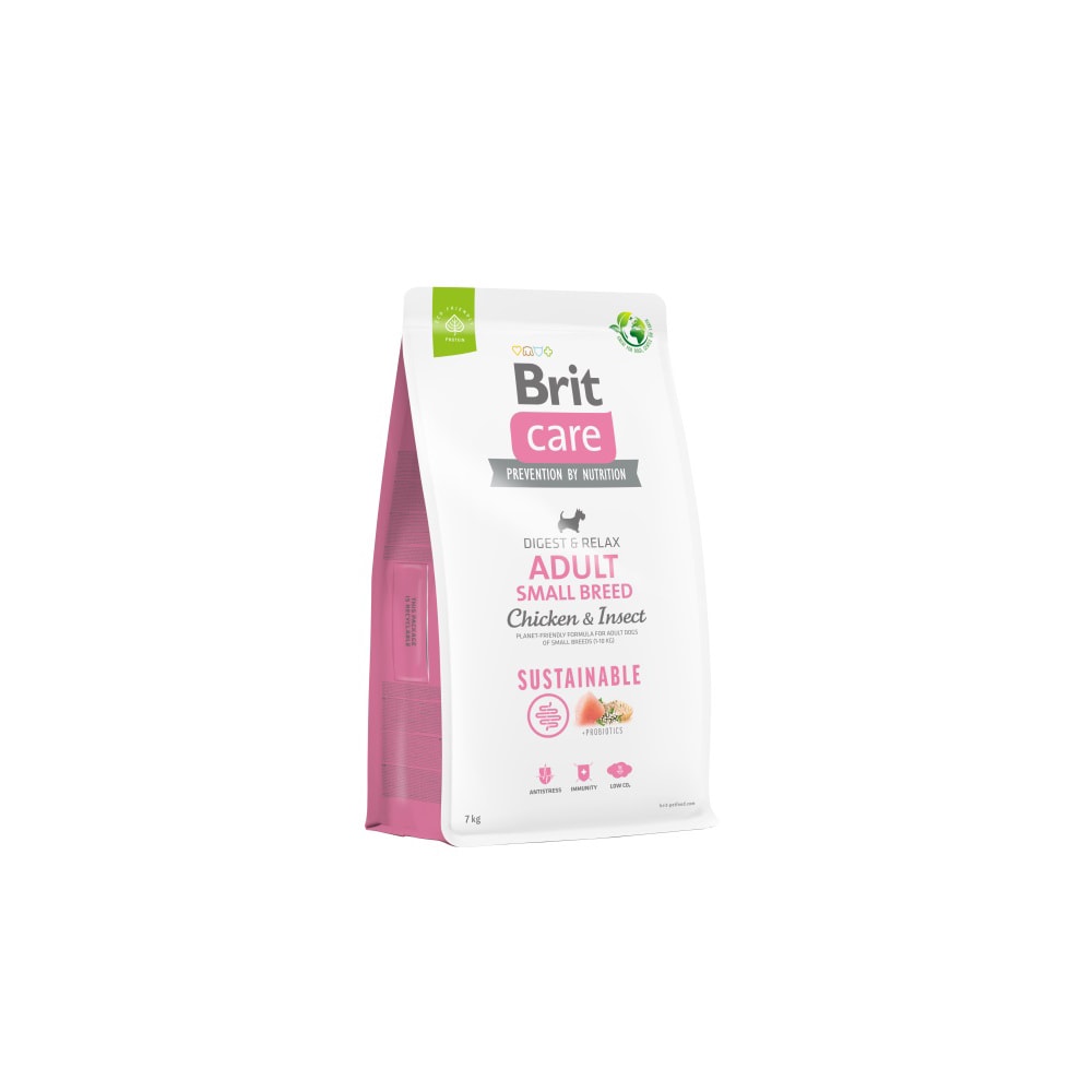 Brit Care Hundafóður Sustainable Adult Small Breed, 7 Kg