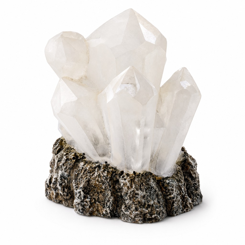 Hydor skraut fyrir fiskabúr Crystal Show – kristall, Ø 10 × 13 cm