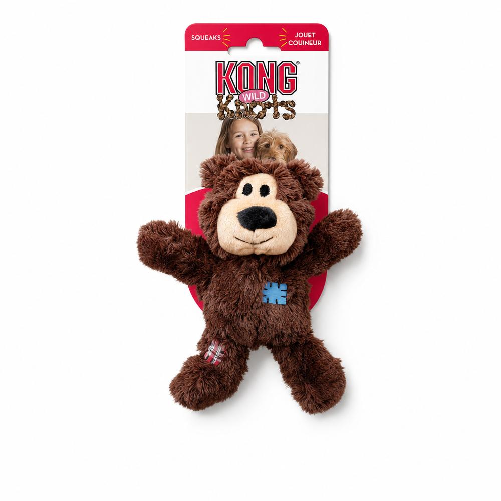 KONG Wild Knots hundaleikfang bjorn – Sm