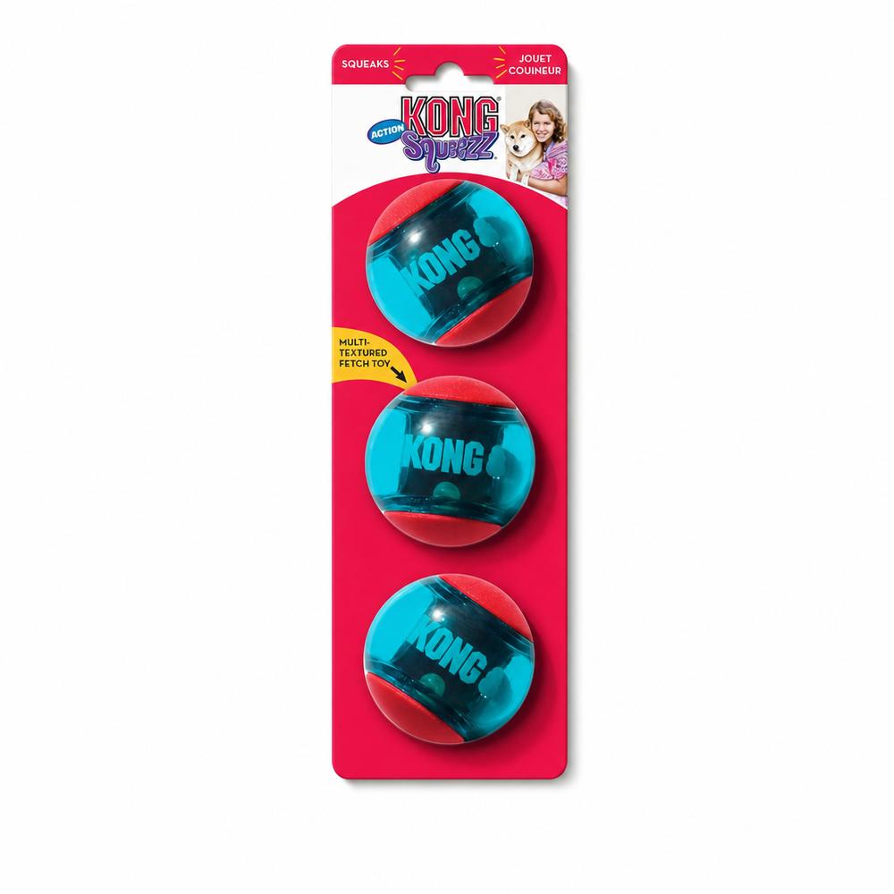 KONG Squeezz Action bolti – raudur Medium