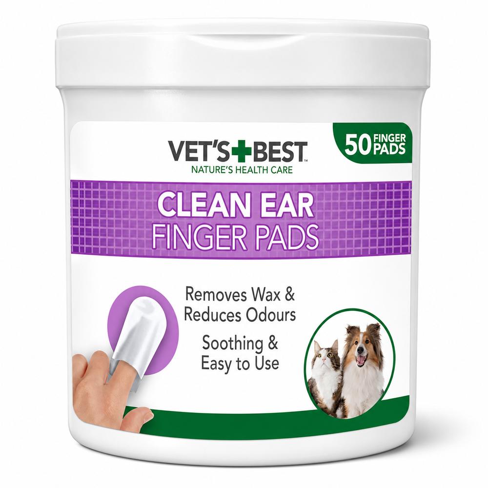 VB Ear Clean Finger Wipes 50 pack 6