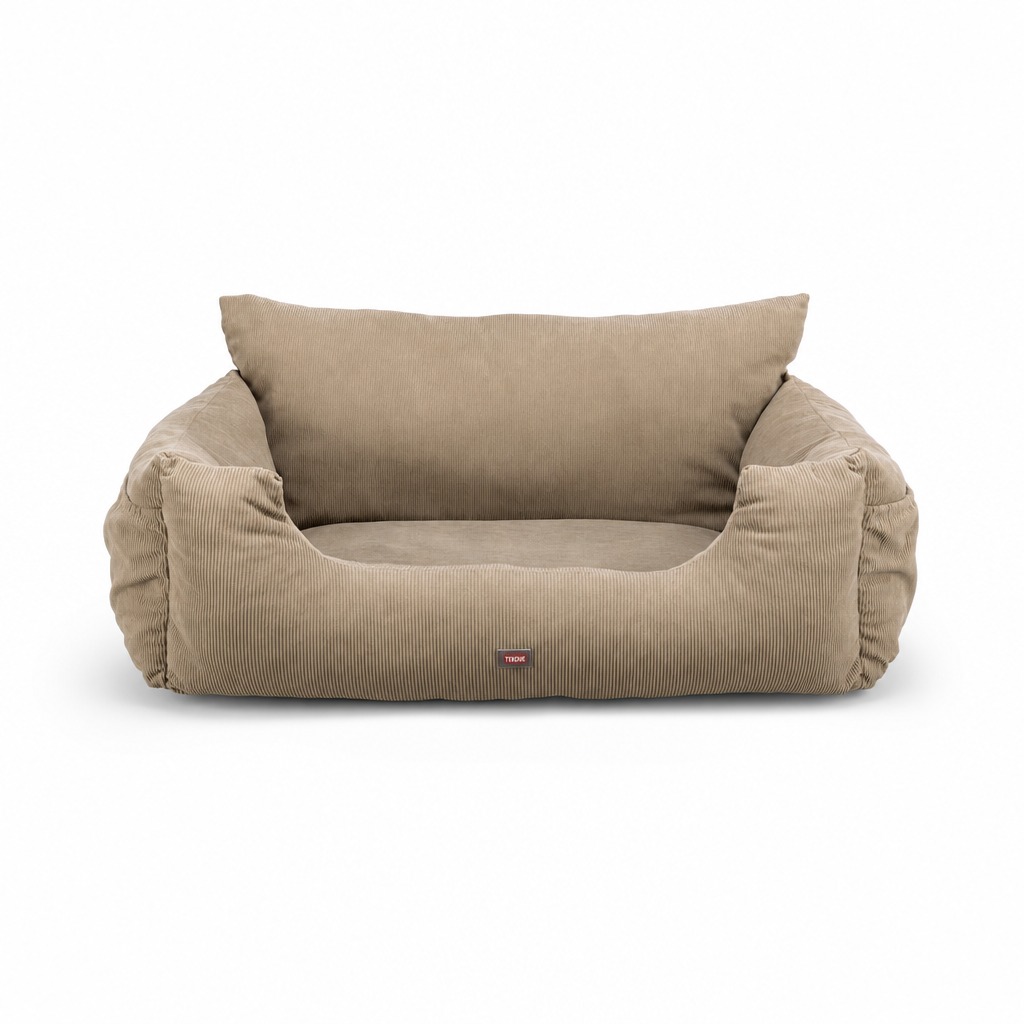 Trixie bílsæti fyrir hunda – tvöfalt 80×60×35 cm taupe