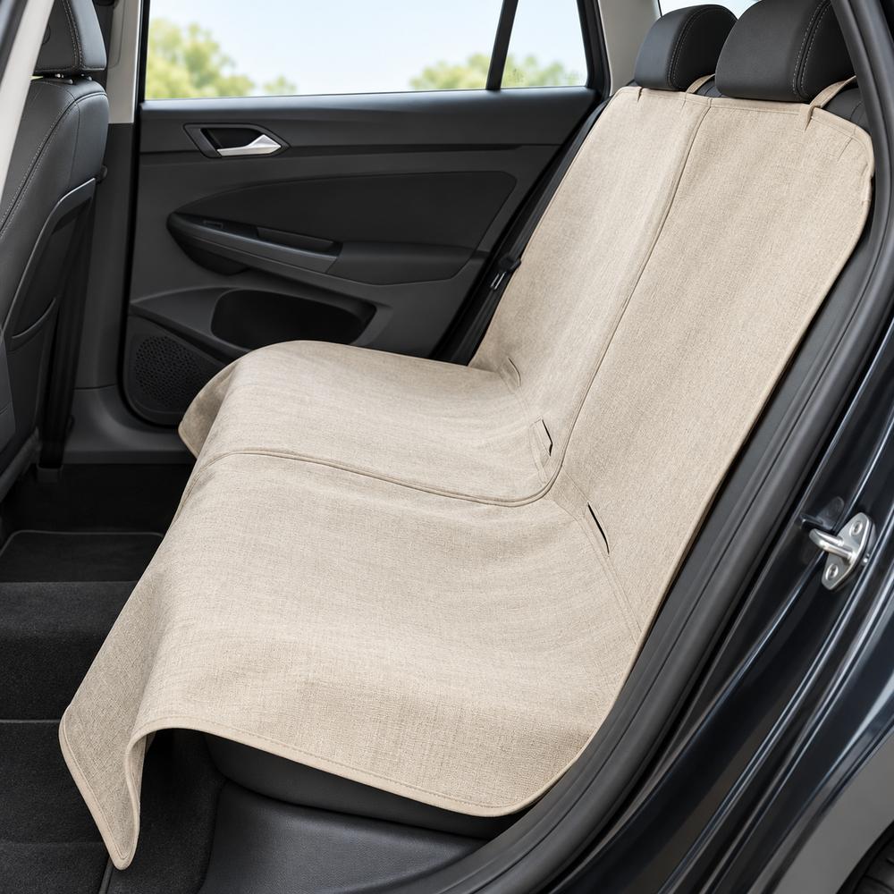 Car seat cover divisible 1.4×1.2 m beige