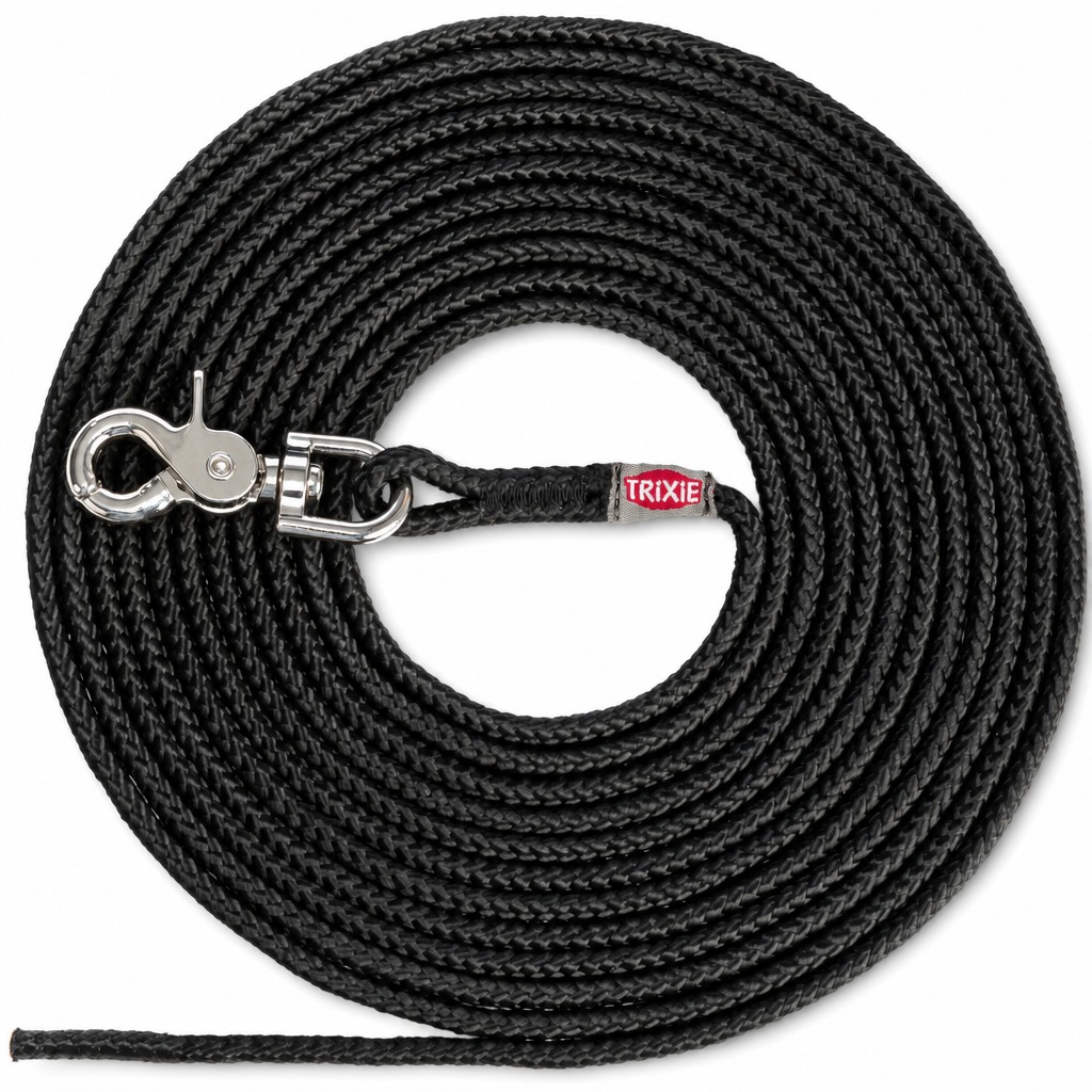 Track.lead round S-L 20 m/6 mm black