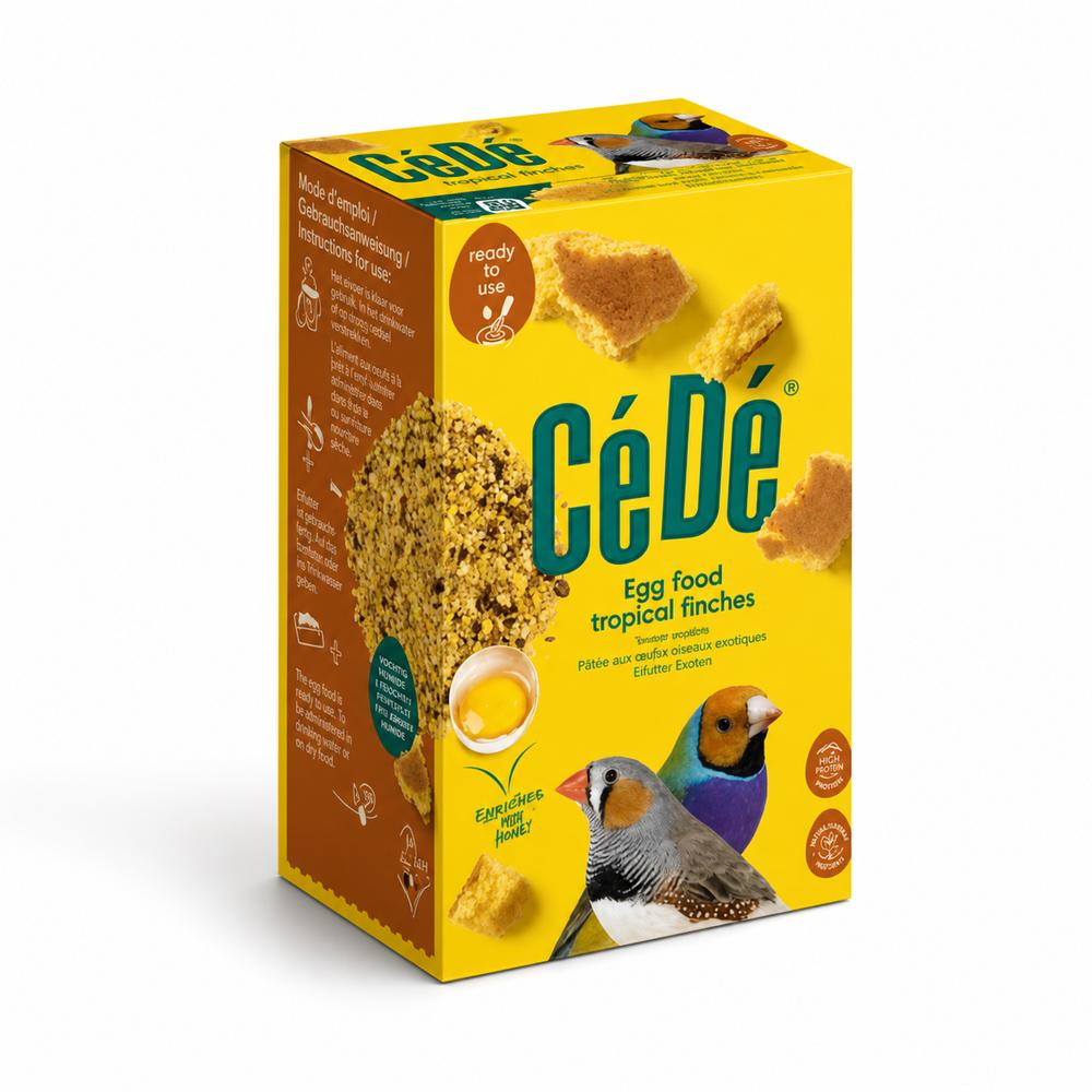 CéDé eggjafóður fyrir suðrænar finkur – 1 kg