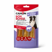 Camon nautahúðarbein – 10 cm, 200 g, 4 stk – mynd 1