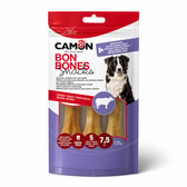 Camon nautahúðarbein – 13,7 cm, 240 g, 3 stk – mynd 1