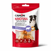 Camon hnýtt nautahúðarbein með kjúklingi – 25 cm, 220 g, 1 stk – mynd 1
