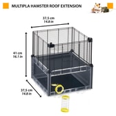 Ferplast Multipla hamstrabúr þakstækkun – mynd 2
